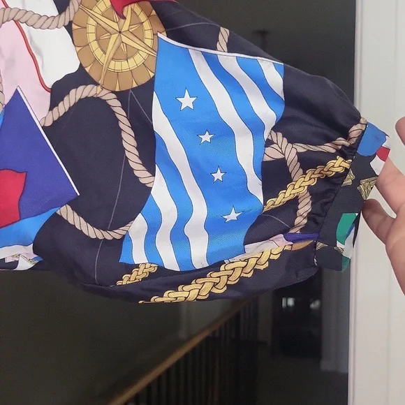 Beautiful and comfortable silk multicolored maxi dress - Picture 3 of 6